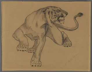 Tiger (berättelse med penna på papper)
