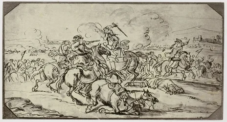 Burgundiska, en strid