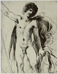 Guercino, en ungdom