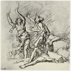 Salvator Rosa, Pan och Syrinx