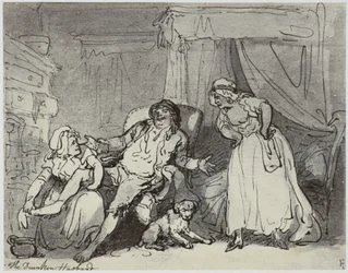 Thomas Rowlandson, den berusade mannen