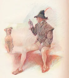 Launce och hans hund, 1903, 1903