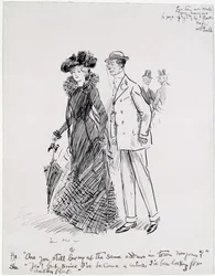Mrs Jones (penna och bläck på papper)