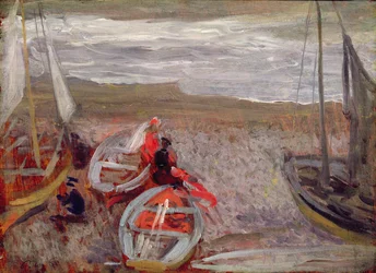 Båtar på stranden, Southwold