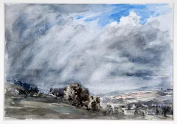 Stormig dag, Gloucestershire, ca 1902