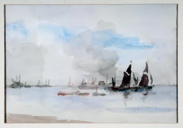 Thames Barges, Greenhithe