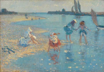 Walberswick, Barnpaddling, 1891