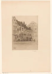 Gamla hus på Place Verte, i Verviers Vieilles maisons, Place Verte (Verviers) (originaltitel)