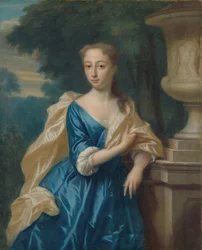 Justina Johanna Ramskrammer (1702-98), hustru till Isaac Parker