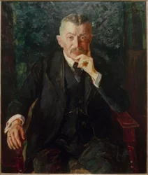 Porträtt av kommunalråd Prof. Paul Straßmann