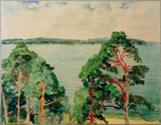 Badkar landskap
