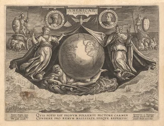 America Revetio Cover, 1591