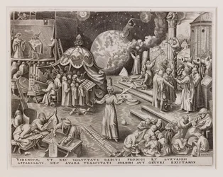 Temperantia Temperance från De sju dygderna, 1560.
