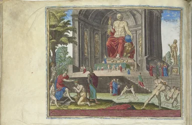 Statyn av Jupiter på Olympia från serien Världens åttonde underverk, 1572