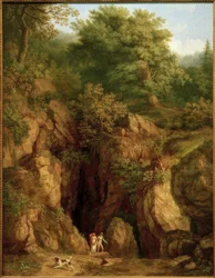 J.Ph. Hackert, Grotto of St. Francis on Monte Verna I.