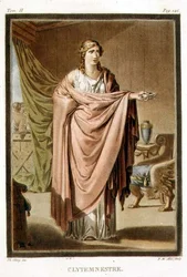 Clytemnestra, kostym för 