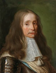 Porträtt av Charles de La Porte 1602-1664, ca. 1660.