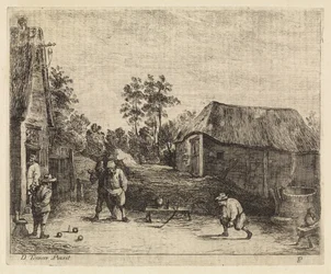 Bönder spelar boule