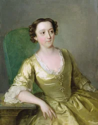 Miss Adams, ca 1741 (olja på duk)