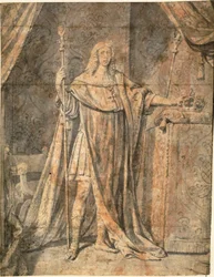Porträtt av Ludvig XIII