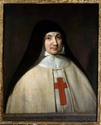Porträtt av mamma Angelique Arnauld