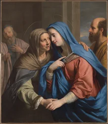The Visitation, c.1643 (olja på duk)