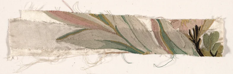 Coverlet Fragment, ca. 1760-1770.