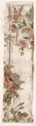 Coverlet Fragment, ca. 1760-1770.