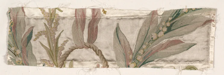 Coverlet Fragment, ca. 1760-1770.