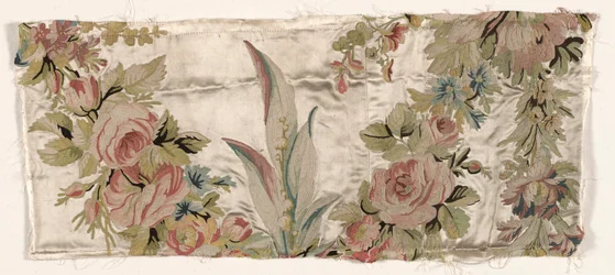 Coverlet Fragment, ca. 1760-1770.