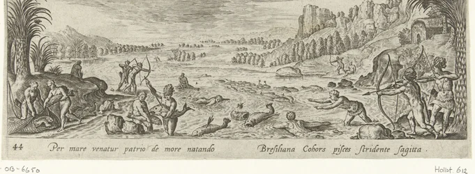 Fiske bland indianer Jakt och fiske (serietitel) Venationes, Piscationes et Aucupii Typi (serietitel)