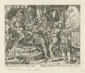 Achior för Holofernes Judits och Holofernes historia (serietitel)