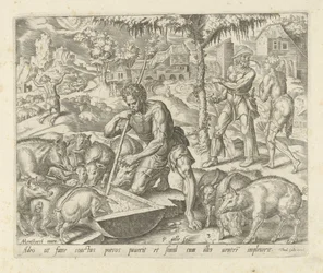 Den förlorade sonen som svinskötare Liknelsen om den förlorade sonen (serietitel)