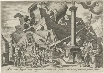 Förstörelsen av Babels torn The Days of Doom of the Jewish People (serietitel)