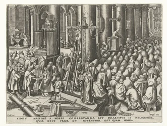 Tro Fides (titel på objekt) De sju dygderna (serietitel)