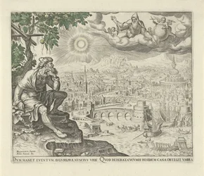 Jonas sitter under kalebassen History of Jonah (serietitel)