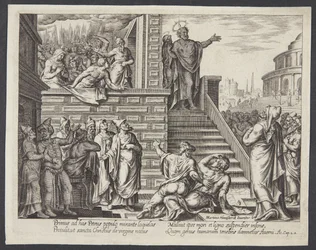 St Peter predikar i Jerusalem
