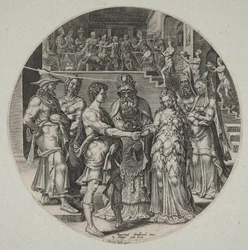 Simsons och filistékvinnans bröllop