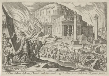 Förstörelsen av Jerusalem av kejsar Titus The Days of Doom of the Jewish People (serietitel)