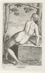 Waternimf sovrum Sovrum (titel på objekt) Stroom en waternimfen (serietitel) Oceanitidnymfer, epihidrid potamidus naiads (serietitel)