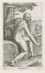 Vattennymfen Venus Acidalia Acidalia (titel på objekt) Stroom en waternimfen (serietitel) Oceanitidnymfer, epihidrid potamidus naiad (serietitel)