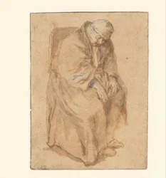 Joost van den Vondel, sover i en stol