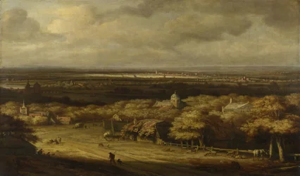 Ett vidsträckt landskap, ca. 1670
