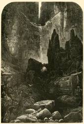 "Walls of the Grand Cañon", 1874.