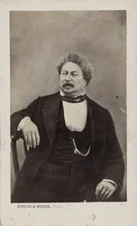 Författaren Alexandre Dumas far 1802-1870, 1870.