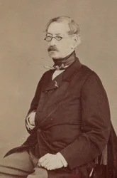 Porträtt av kompositören Charles-François Plantade 1787-1870, 1860-talet.
