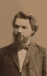 Porträtt av Alexei Ivanovich Vvedensky 1861–1913, slutet av 1800-talet