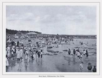 Back Beach, Williamstown, Port Phillip (s/v foto)