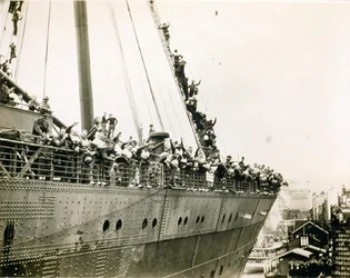 Mauretanien i Sydney, maj 1940 (s/v foto)