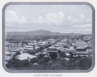 Townsville, huvudstaden i norra Queensland (s/v foto)